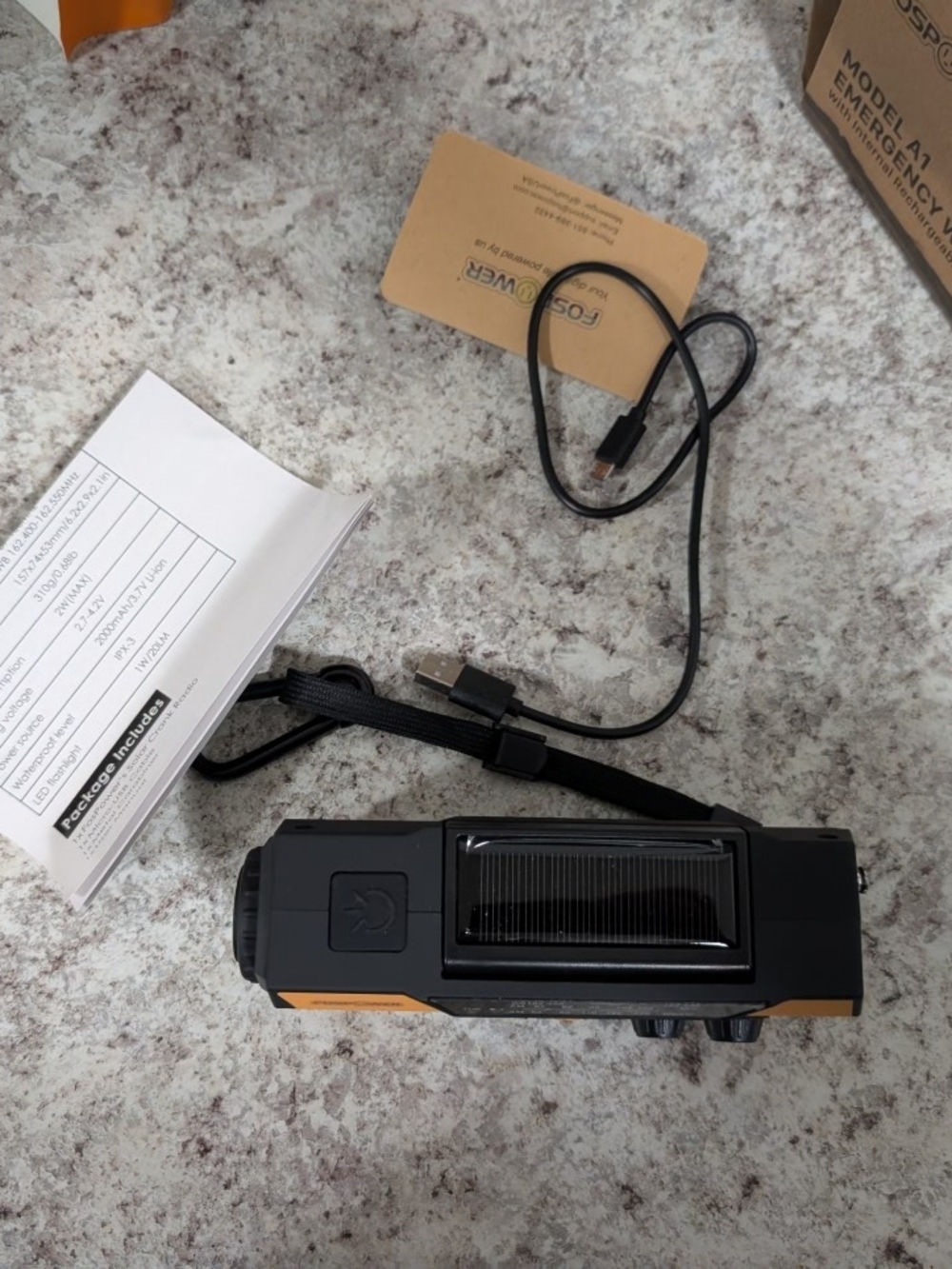 Emergency Weather Radio - Picture 4 of 4